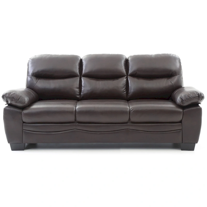 Marta Faux Leather Sofa