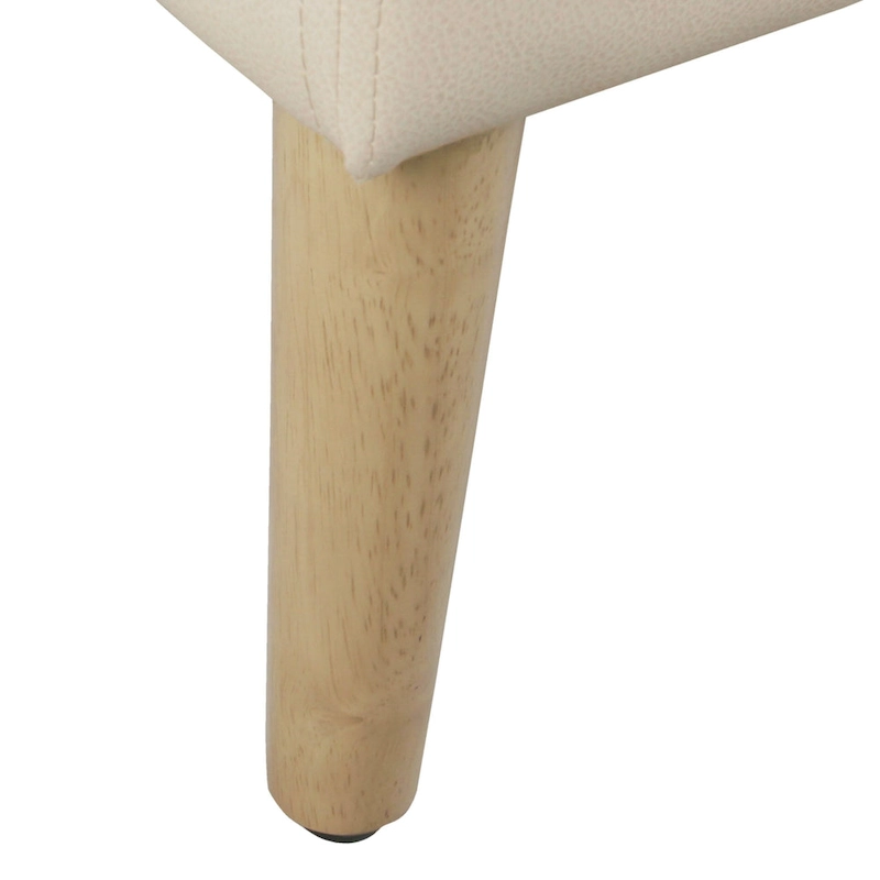 HomePop Tufted Coffee Table Ottoman - Full Leather