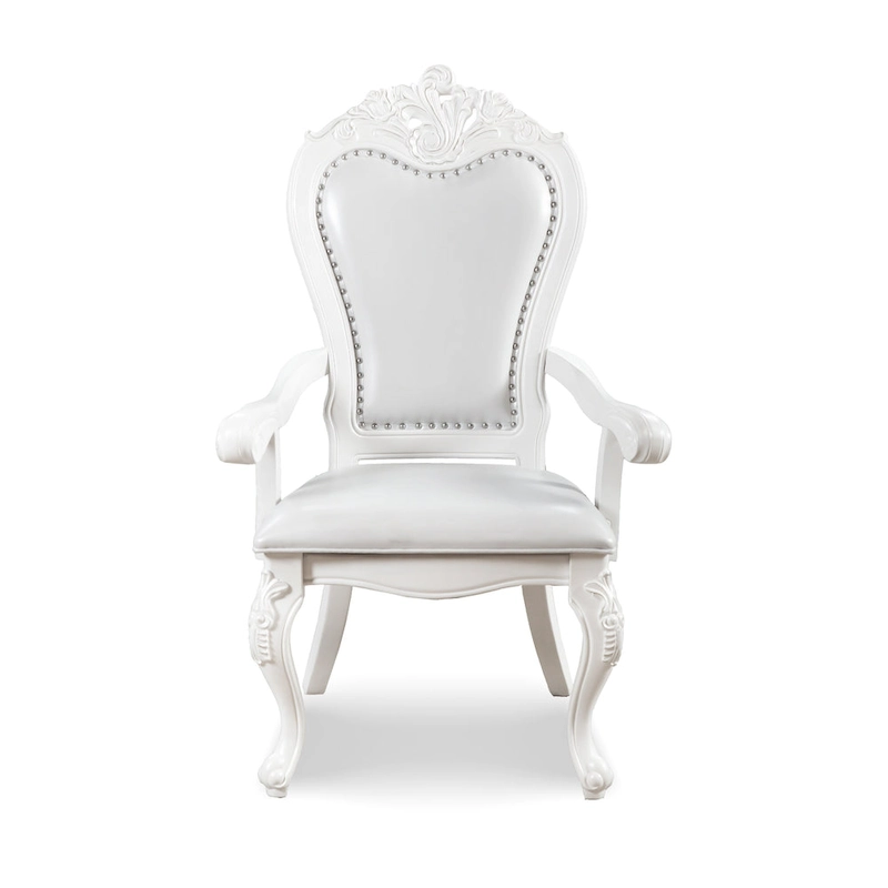 Furniture of America Eugene Traditional Solid Wood 9-Piece Expandable Dining Table Set