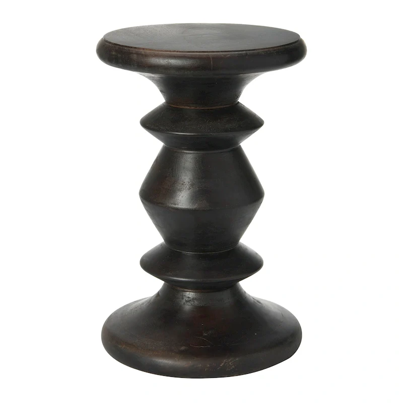 Berns Mid Century Modern Solid Wood End Table or Stool