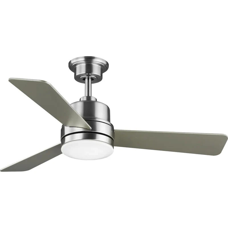 Progress Lighting Trevina II 44  3 Blade LED Ceiling Fan with Wall