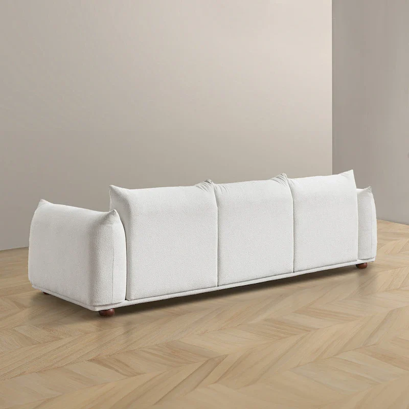 Arten Mid-Century Modern Luxury Boucle/Velvet Couch