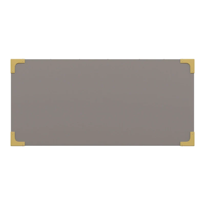 Kedric 5-Drawer Gold Accent Chest by iNSPIRE Q Bold