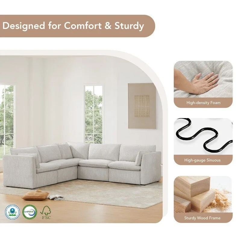 Cypress 107 W Power Reclining Sectional Sofa Couch