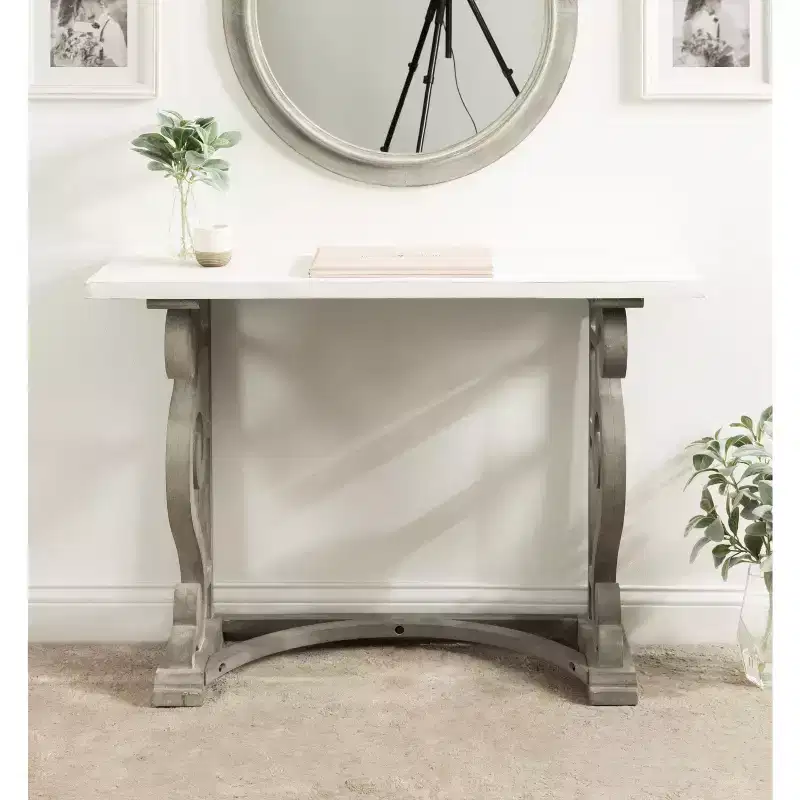 Kate and Laurel Wyldwood Wood Console Table