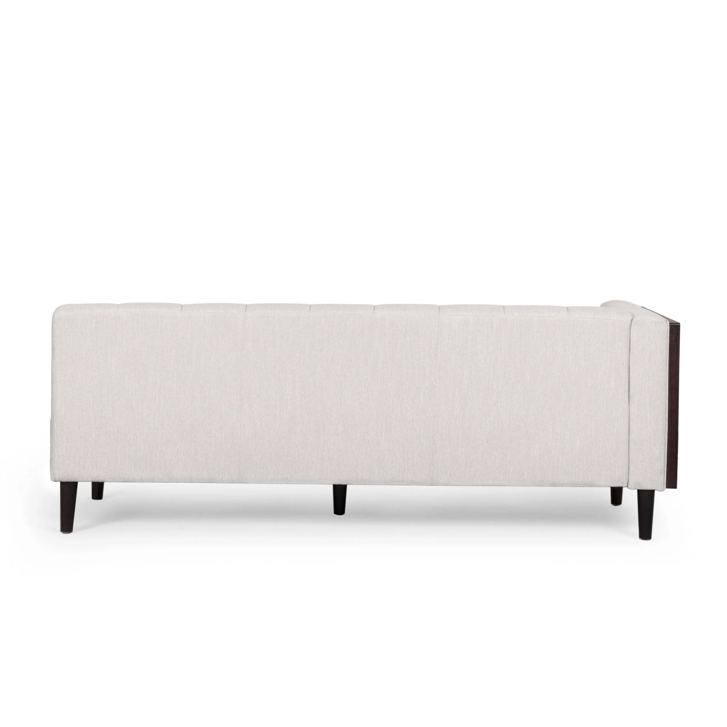 Mid-Century Modern Fabric Tufted Sectional Sofa Set - NH583413