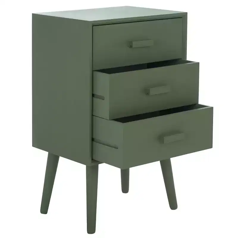 Pomona 3 Drawer Accent Table - CHS5700 - Safavieh