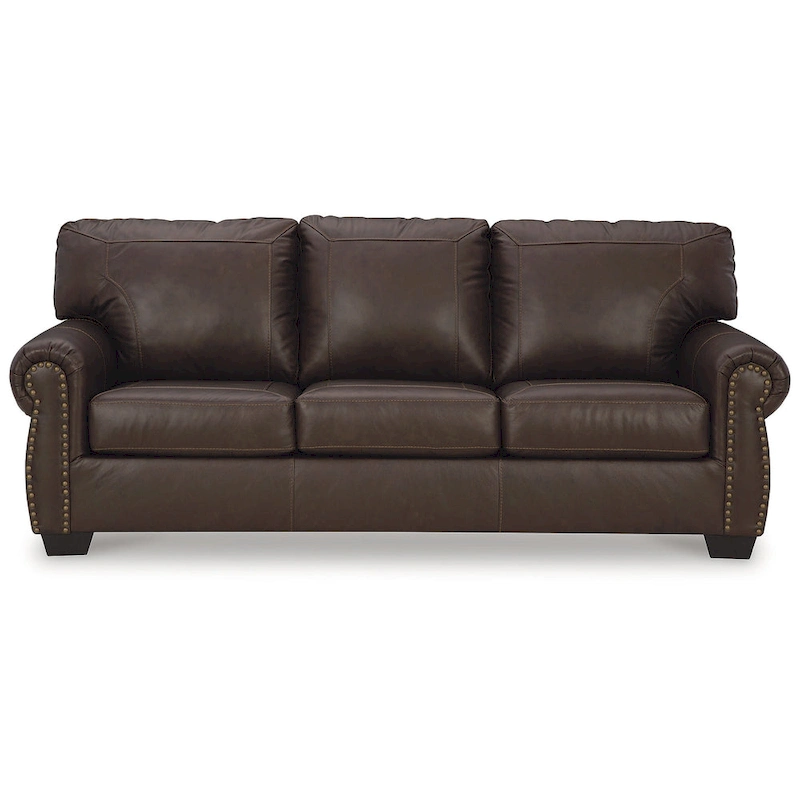 Signature Design by Ashley Colleton Dark Brown Sofa - 92W x 40D x 39H
