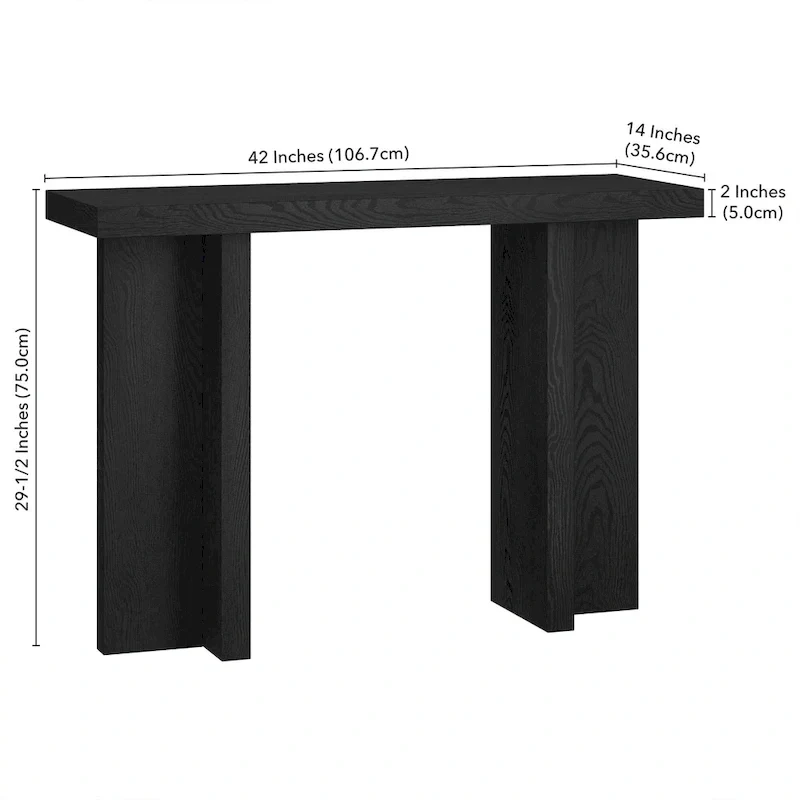 Dimitra 42  Wide Rectangular Console Table - 42  Wide