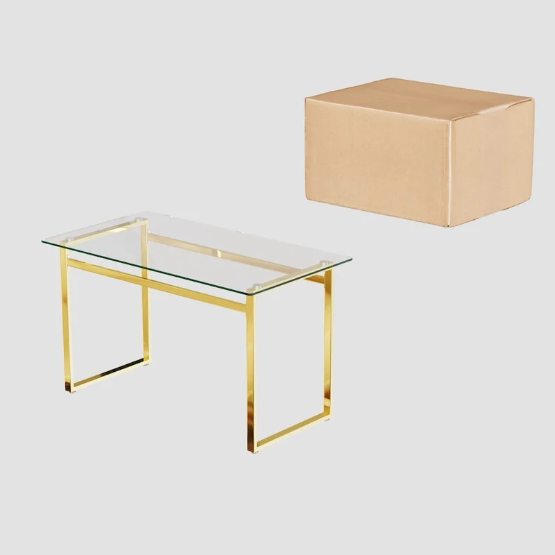 Rectangular Glass Dining Table