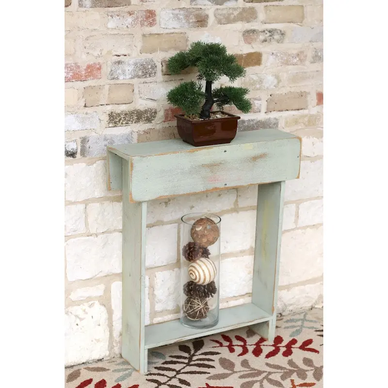 Rustic Skinny Wall Table