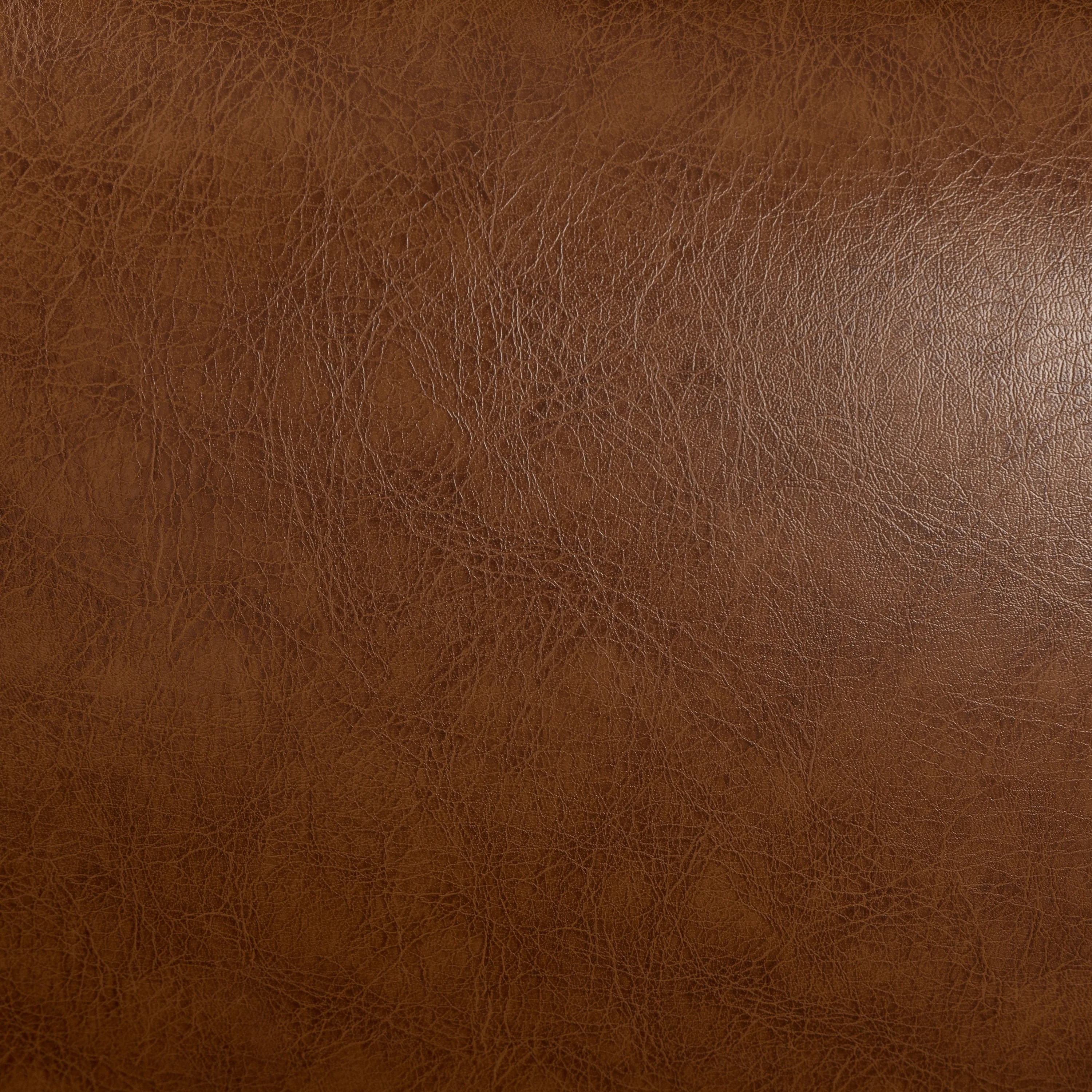 Comfy Upholstered Recliner Chair ¨C Small Push Armchair with Footrest & Rubber Wood Legs