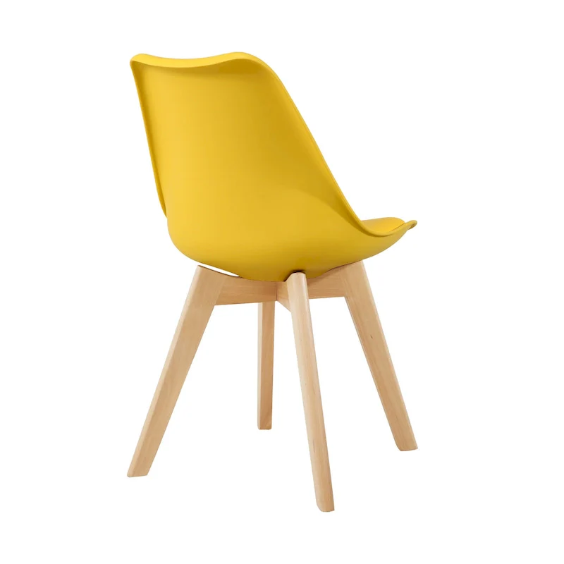 Dining Chairs Wooden Desk Chairs No Wheels Set of 2