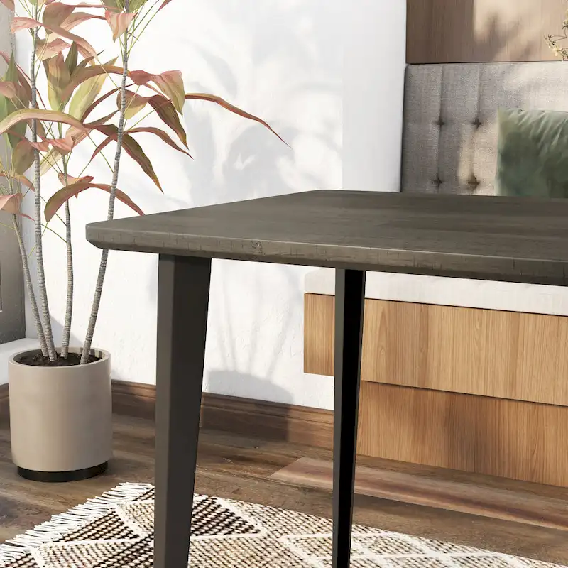 Furniture of America Tommie Mid-century Modern 60-inch Dining Table