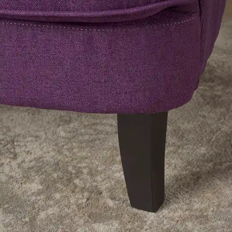 Anikki Tufted Fabric Club Chair by Christopher Knight Home