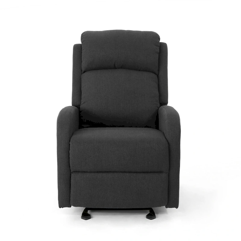 Alouette Fabric Rocking Recliner by Christopher Knight Home