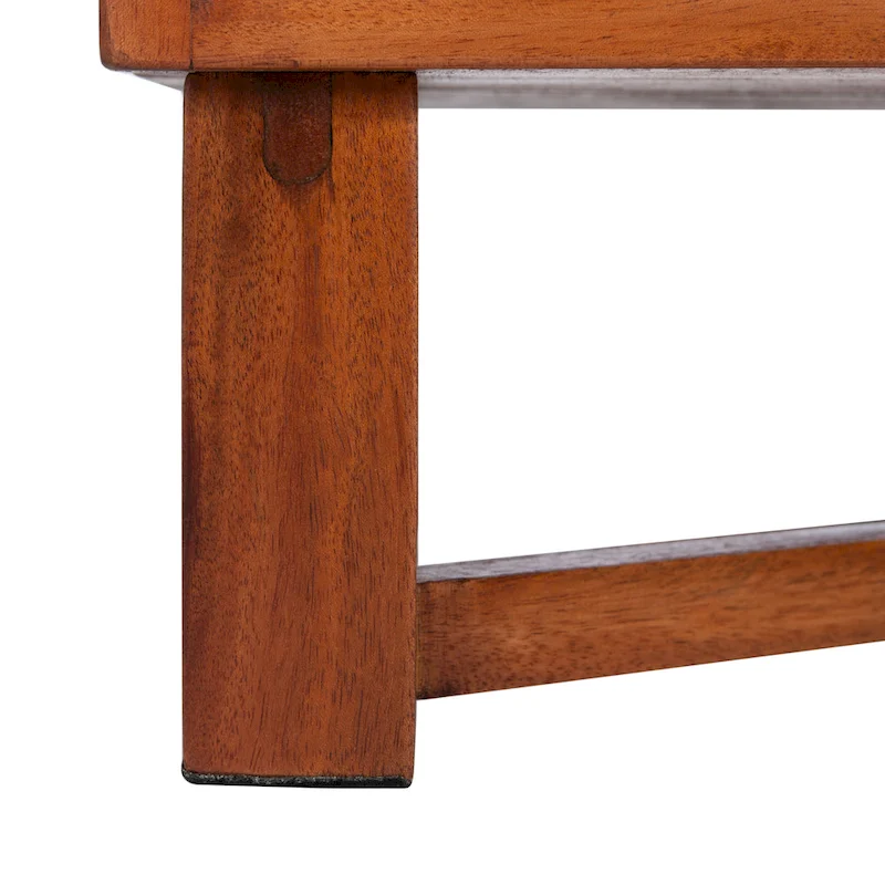 SAFAVIEH Dayana 2-Drawer Rattan Accent Table Nightstand