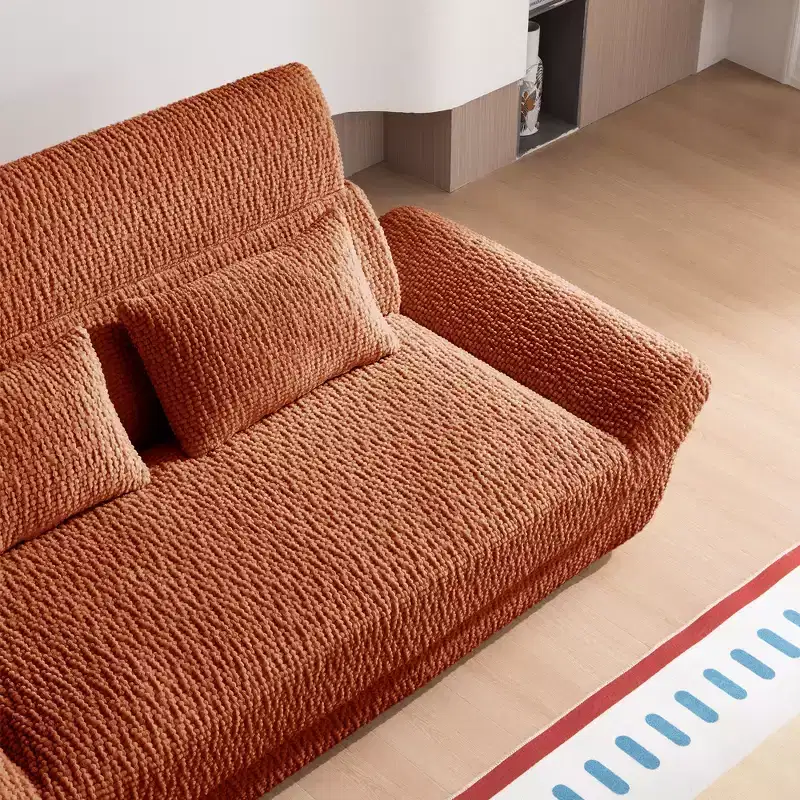 EHMKNP 2-Seater Sailboat Elliptical Sofa  High-Density Compressed Foam Luxury Living Room Couch