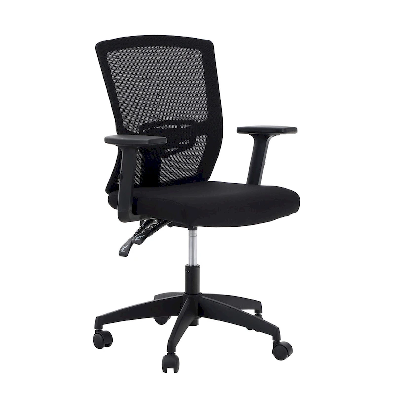 ALPHA HOME High Back Mesh Office Chair Adjustable Headrest, Armrest, Rolling Swivel Reclining Chair