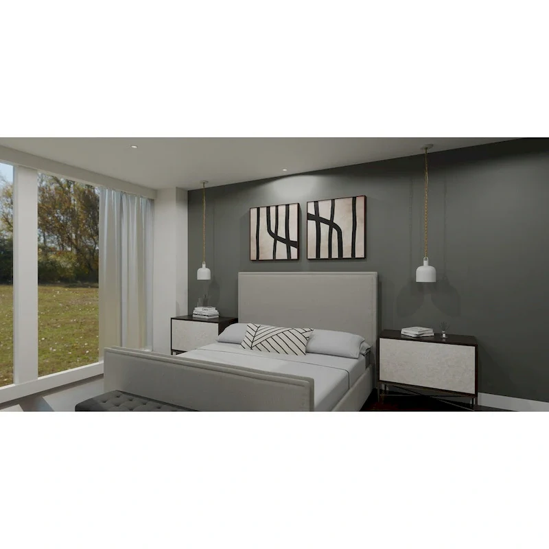 Raquel 1-Light Matte White Mini Pendant Light