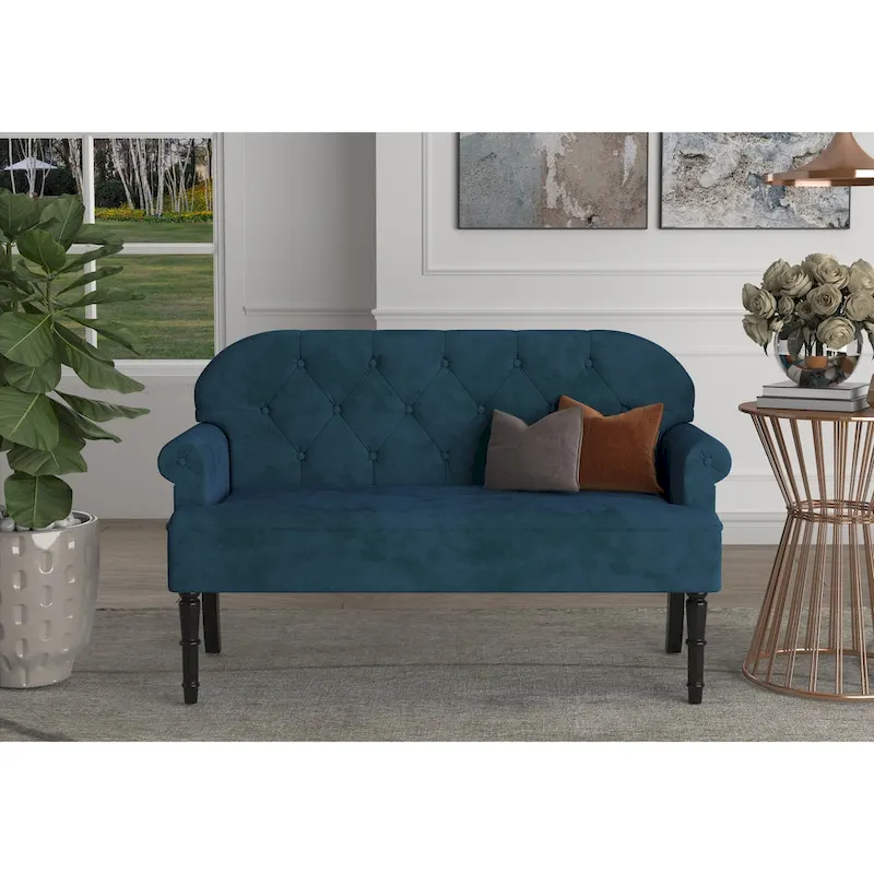 Margherita Rolled Arm Settee