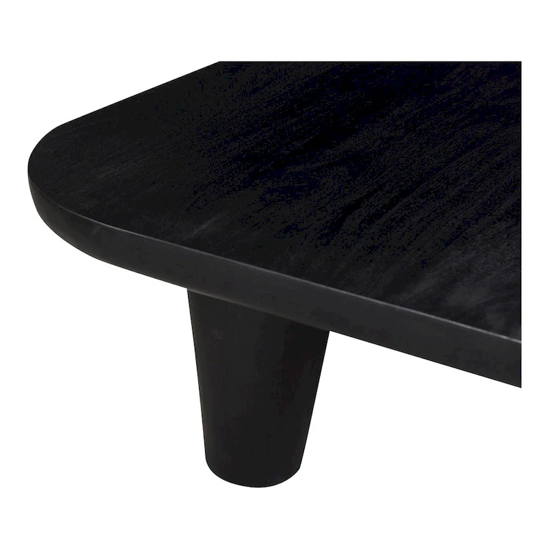 Aurelle Home Rustic Solid Acacia Wood Coffee Table