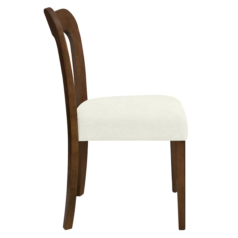 Christopher Knight Home - Ethan Modern Upholstered Dining Chair Set of 2 with Open-Back Design
