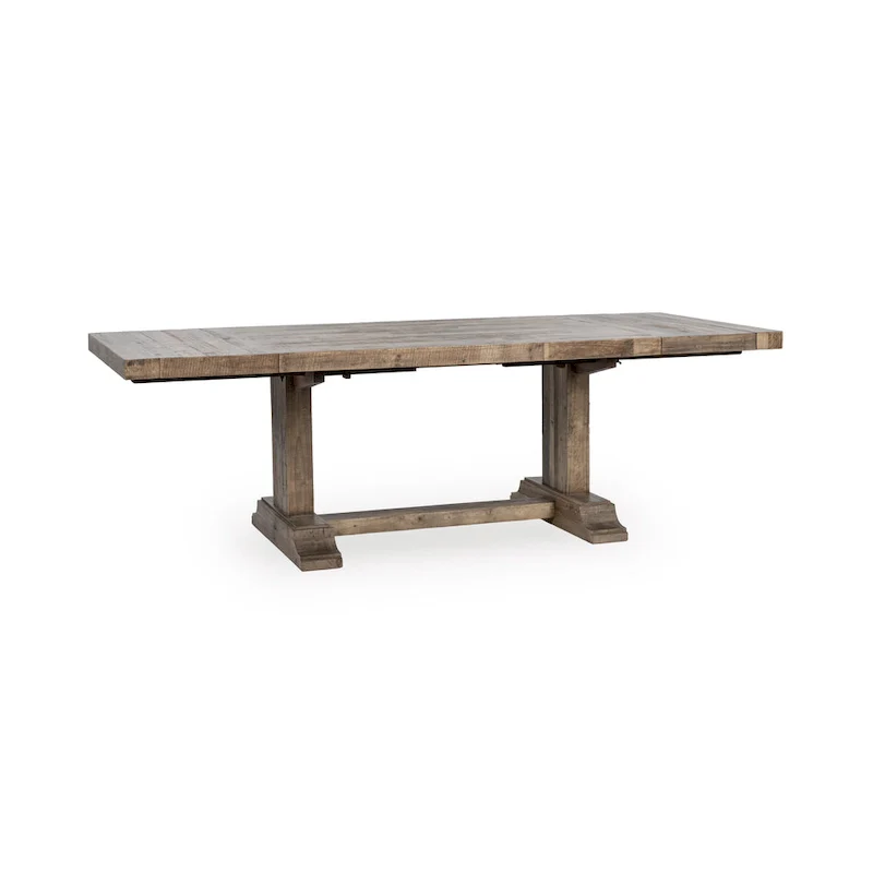 Dita Reclaimed Pine Wood Extendable Dining Table by Kosas Home