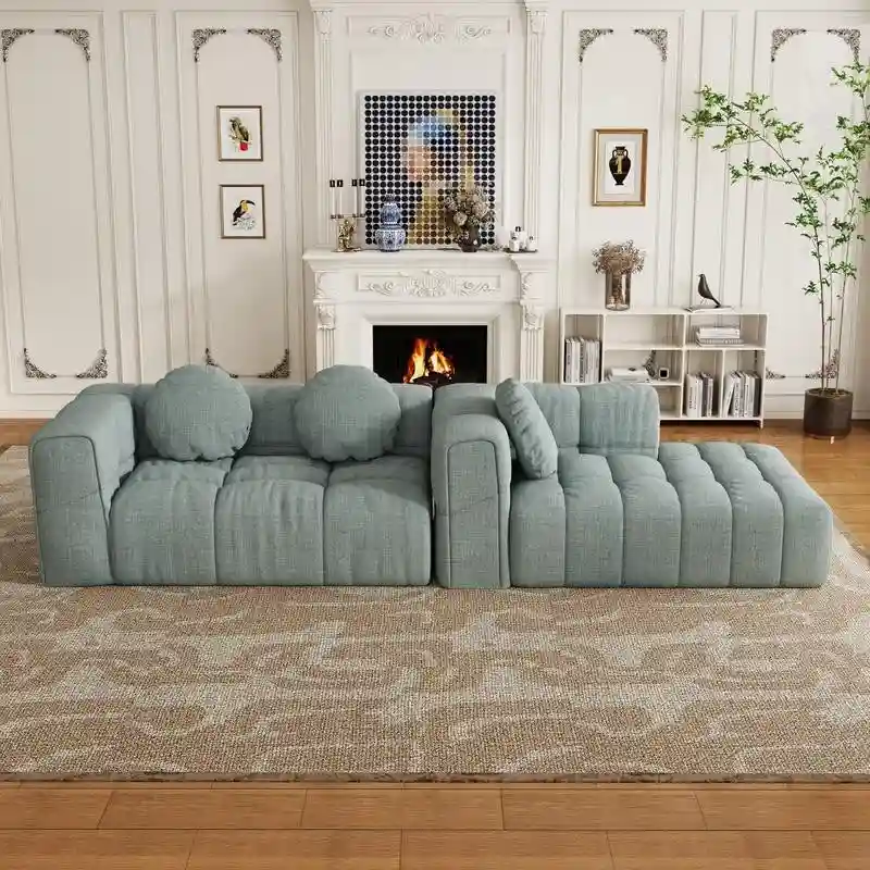 103 L-Shaped Modular Sofa, Free Combination (Left and Right Facing)