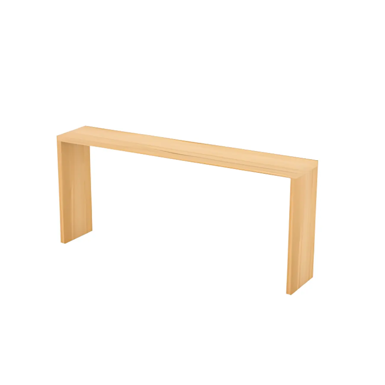 Scandinavian Solid Wood Pub Table Rectangle 4 Seats