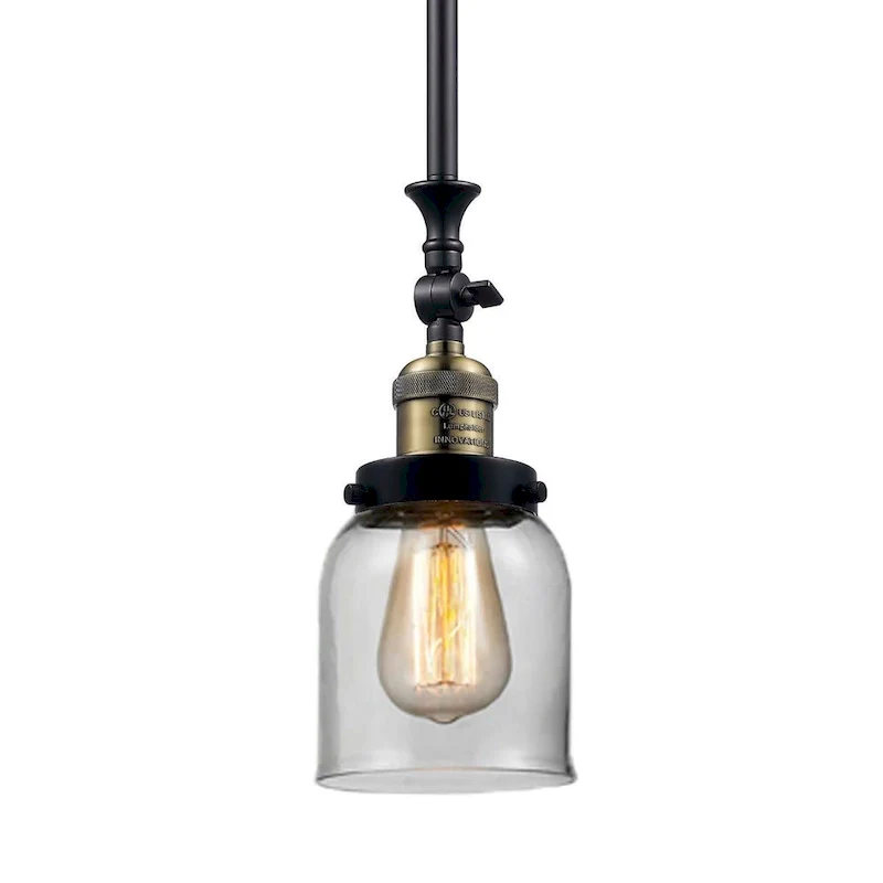 Innovations Lighting Small Bell 5  Wide Adjustable Mini Pendant