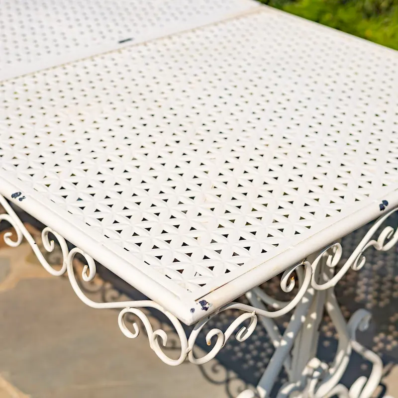 Five-Piece Metal Dining Set Solebury - 51.18 L x 33.07 W x 29.92 H