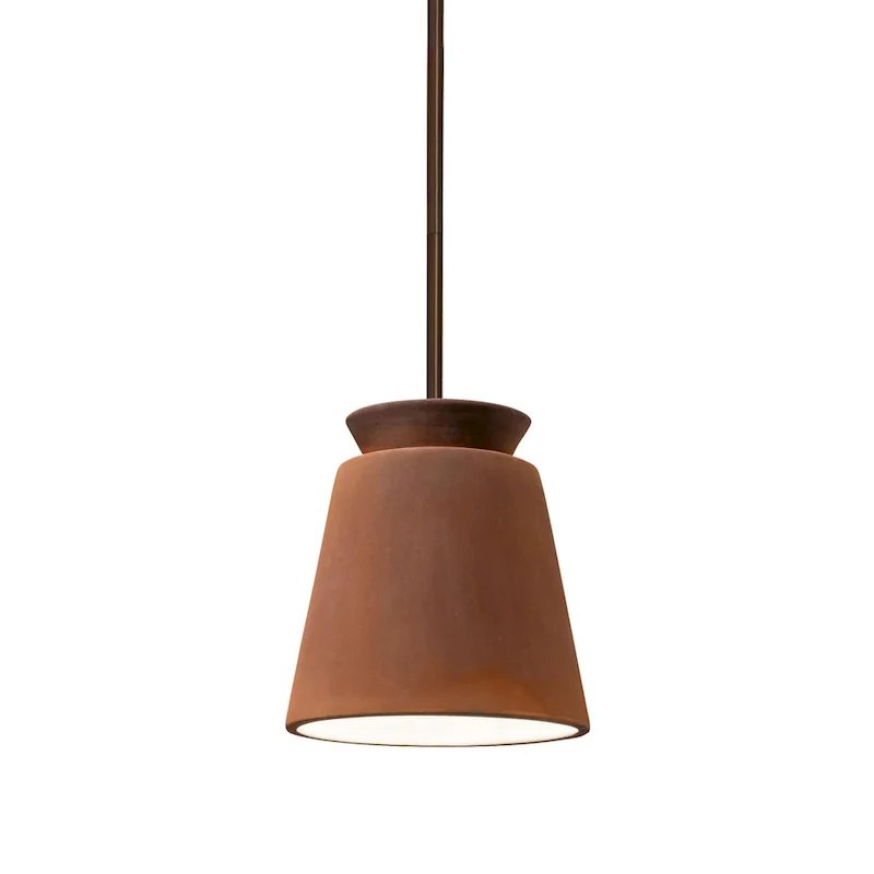Justice Design Group Small Trapezoid Pendant - Rigid Stem