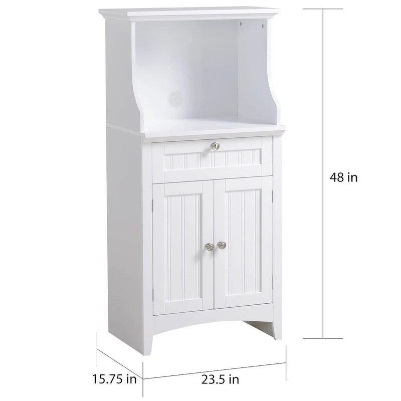 Home and Office Microwave/Coffee Maker Utility Cabinet