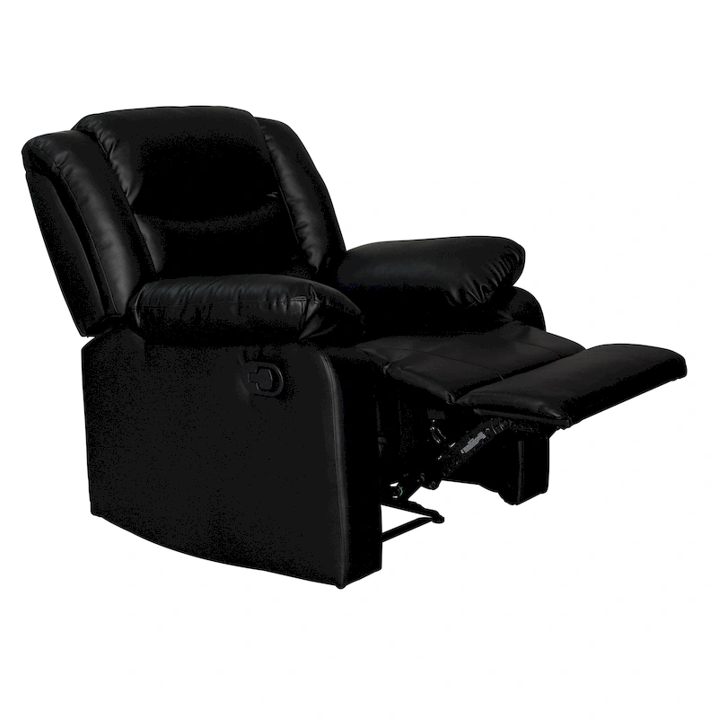 Manual Reclining 3-Piece Living Room Sofa Set - Sofa with Dropdown Table, Loveseat with Console, and Recliner