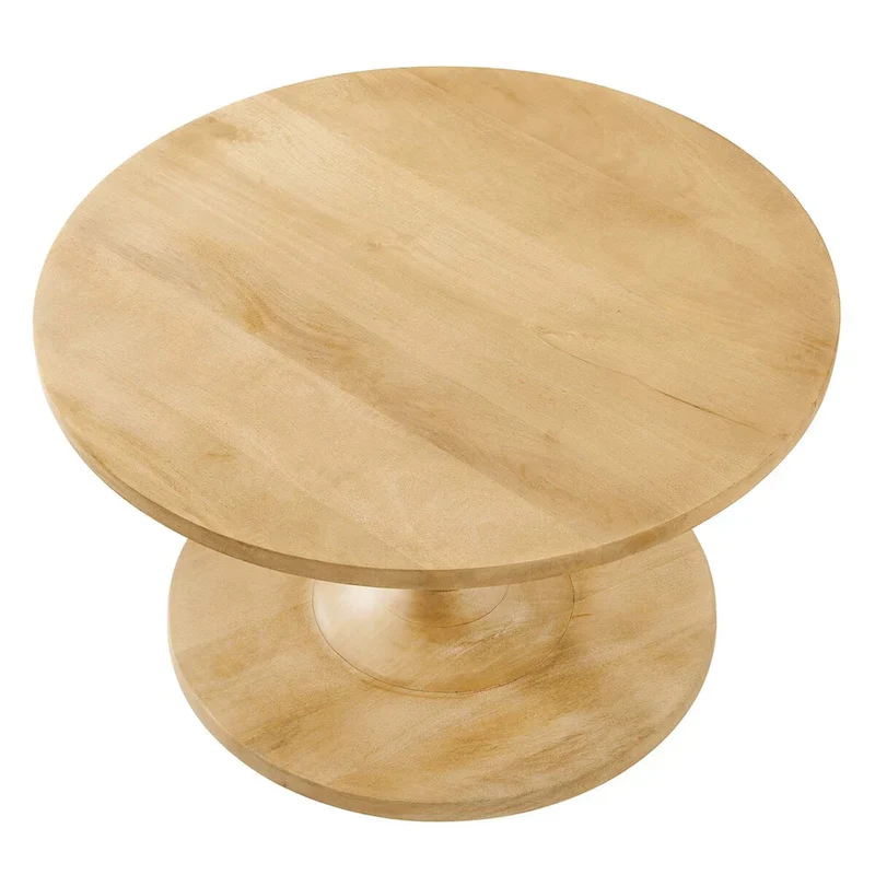 Lina 30 Round Wood Coffee Table