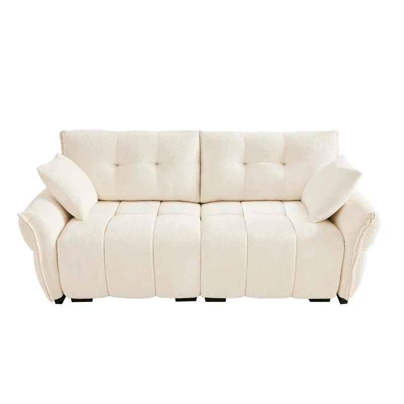 78.7 Chenille Two Seater Upholstered Sofa