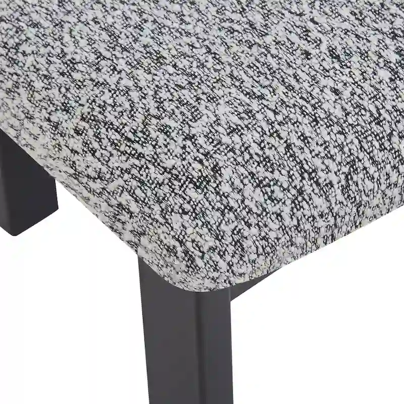 Astura Upholstered Dining Chairs, Iron Frame, Set of 4 by Christopher Knight Home