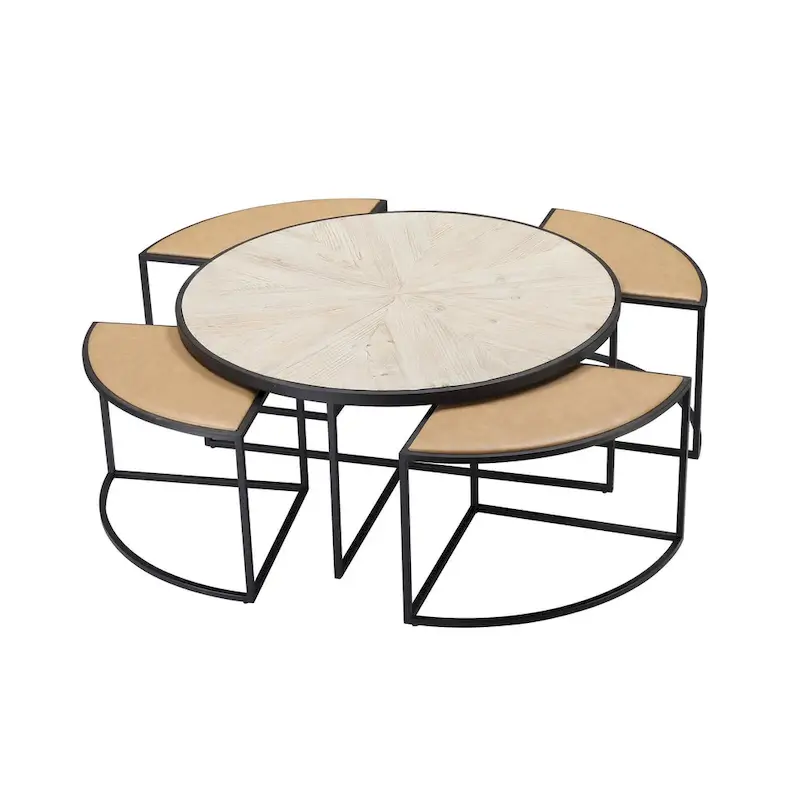 Coffee Table with Nesting Tables