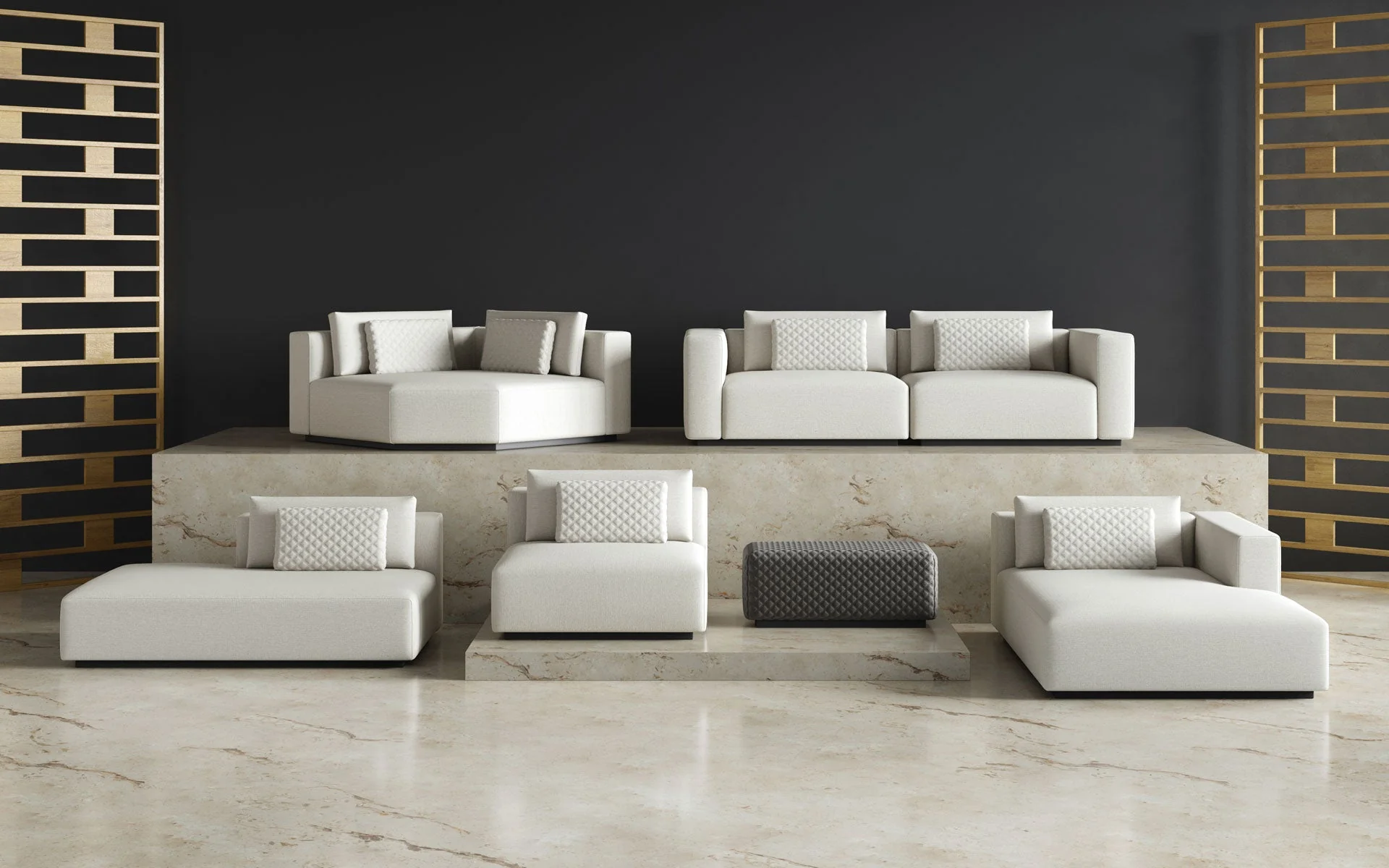 Spruce Armless Chair