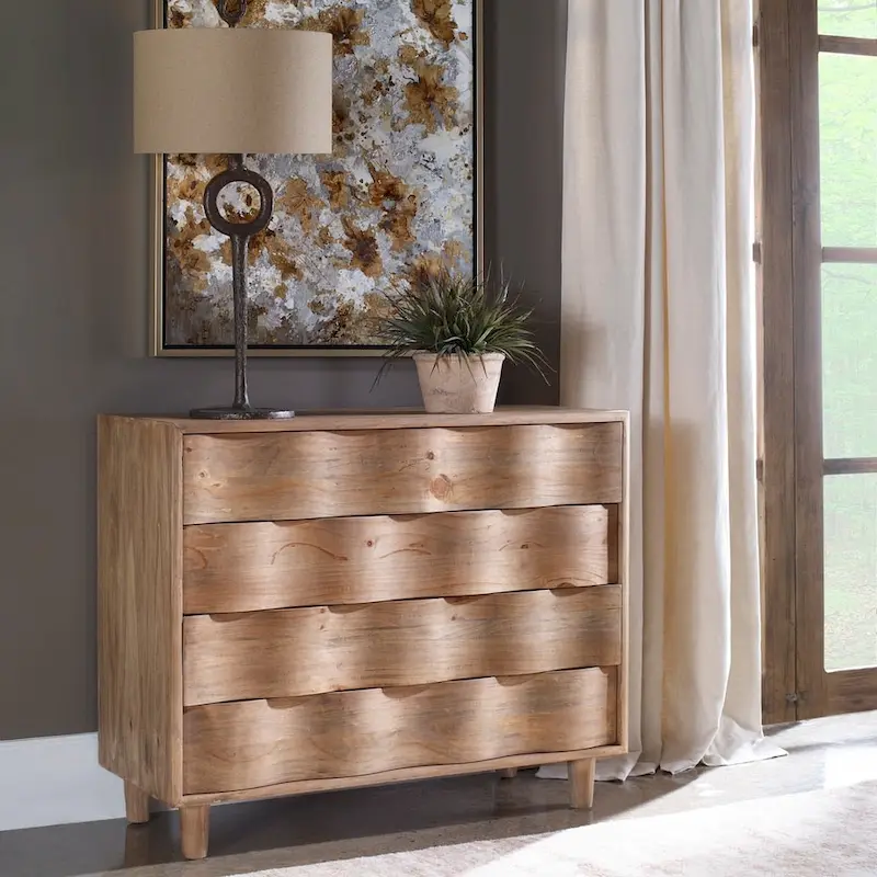 Light Oak Accent Chest