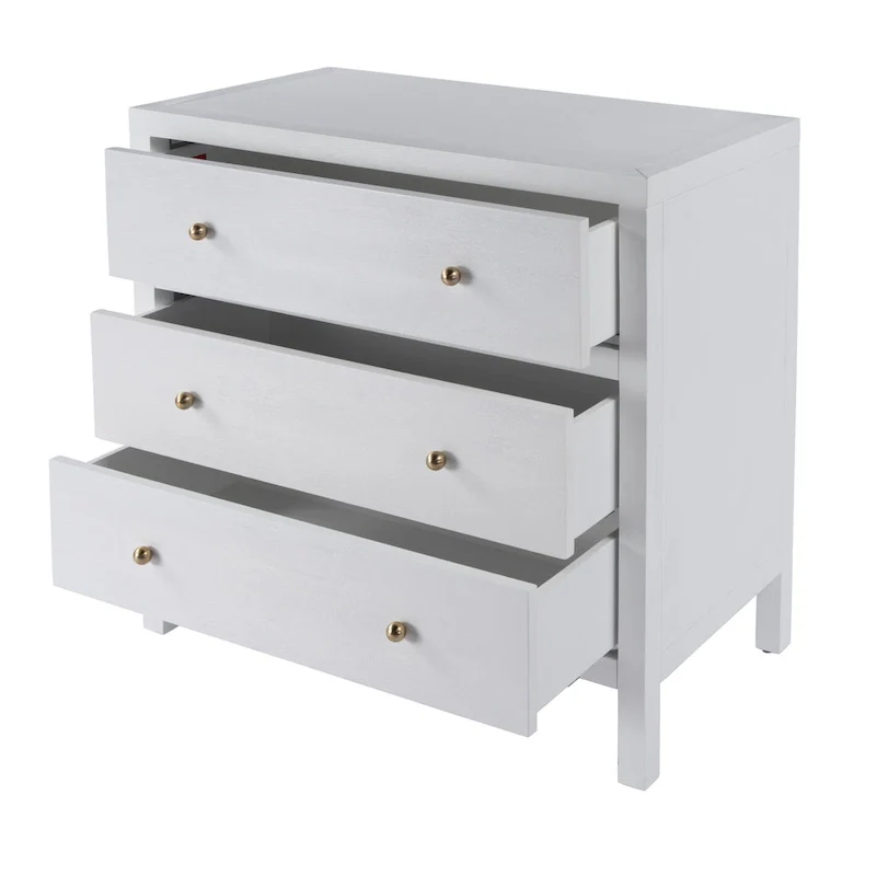 3-Drawer Wood Dresser