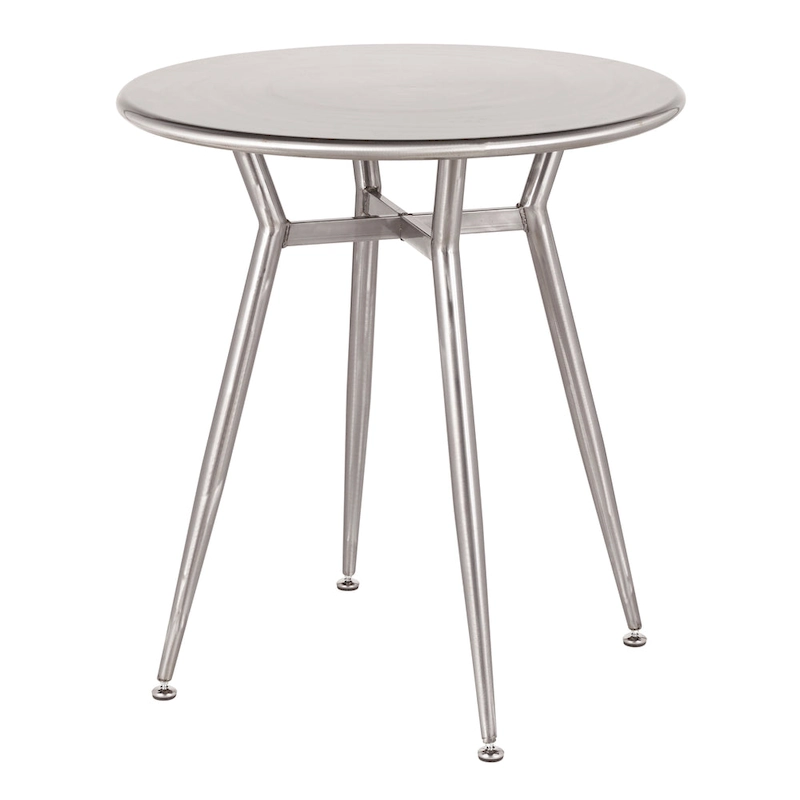 Carbon Loft Barton Industrial Round Dinette Table