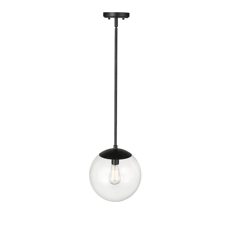 Millennium Lighting Avell 1 Light Pendant with Clear Glass Shades