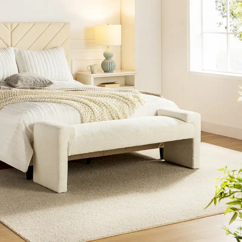 Roland Upholstered Bedroom Bench by HULALA HOME