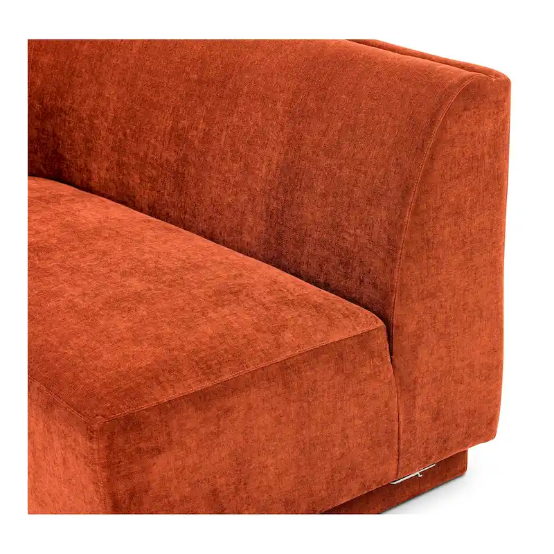 Aurelle Home Yanelli Modern 2-seat Left Sofa