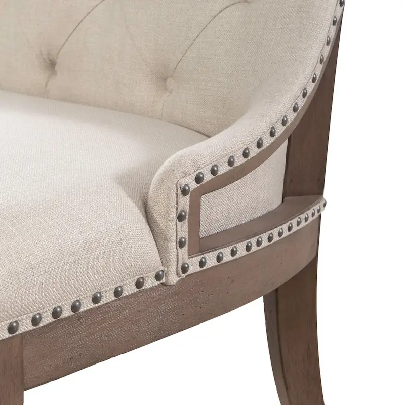 Americana Farmhouse Dusty Taupe Rectangular Table Set with Dining Chairs Various Options