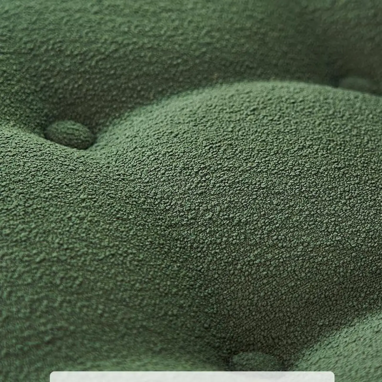 Traditional Tufted Mohair Reclining Accent Chair