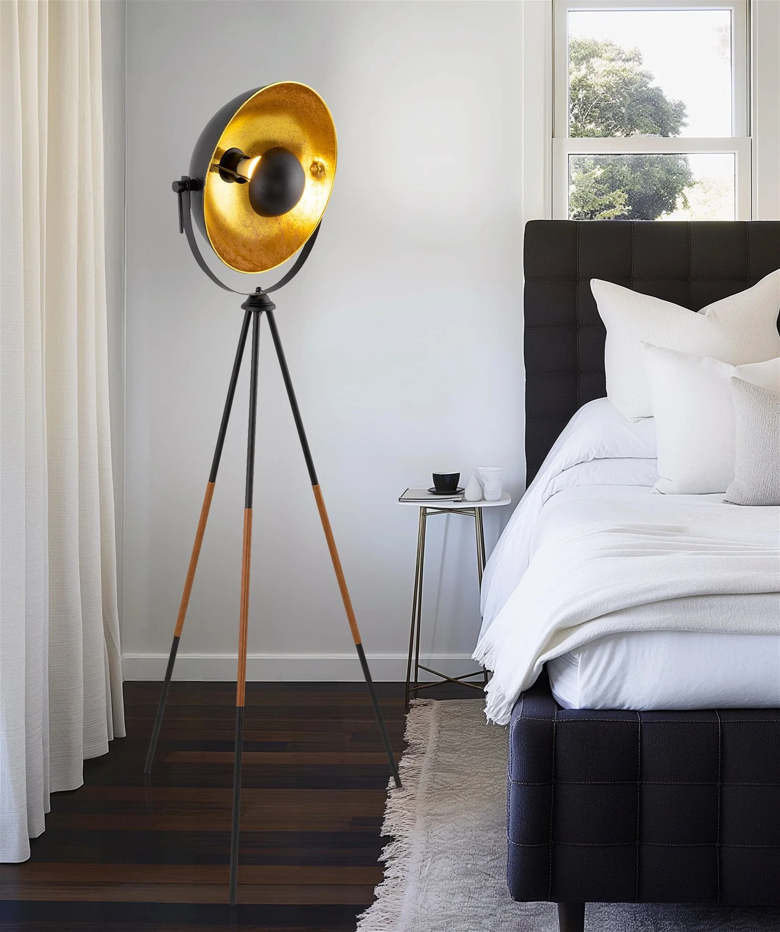 Sulis 58 Modern Industrial Tripod 9W LED Floor Lamp