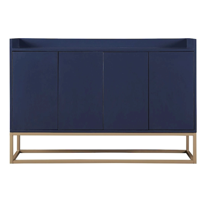 47.2  Modern Cabinet with Spacious Table and 4 Doors Sideboard/Buffet